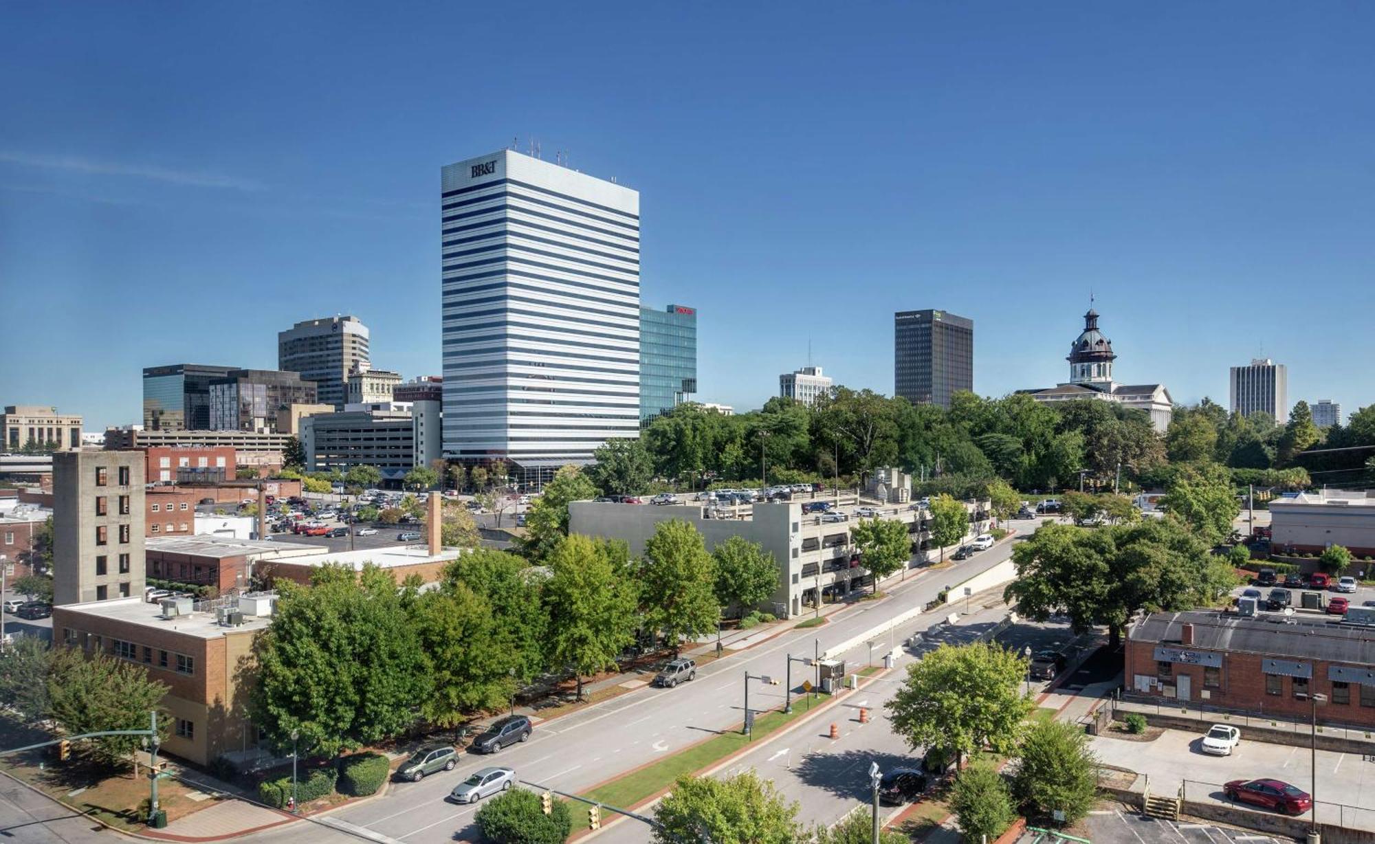 Hilton Columbia Center Hotell Exteriör bild